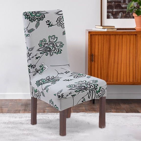 Moocorvic Stretch Back Chair Cover Slipcover, Reusable Chair Protector Cover for Dining Room Home Decor, Machine Washable Hand Washable