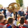 thumbnail image 4 of 2 Pcs Trophée Gonflable avec Poignées Décorations de Fête pour Jeux Activités en Classe, 4 of 6