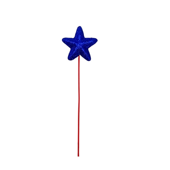huayou 4th of July Star Wand, Reusable Lightweight Star Decor for Party, Vase Filled, Fireplace