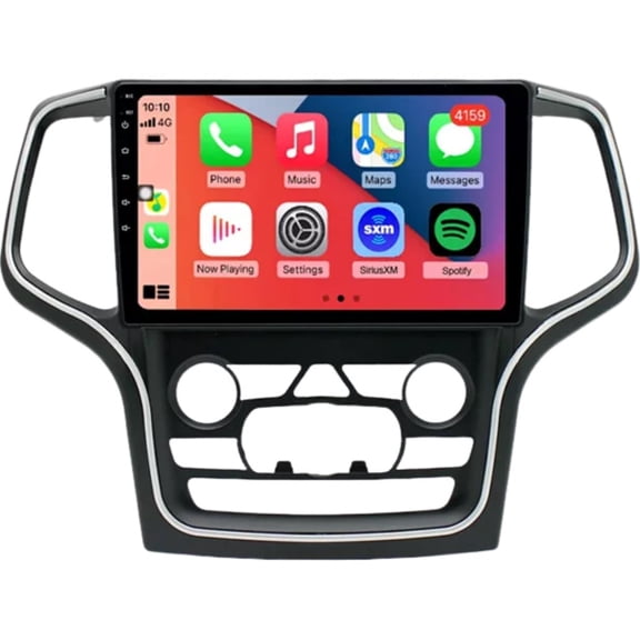 LOUVEROLA Android 13 Stereo Car Radio GPS Carplay Navi For 2014-2022 Jeep Grand Cherokee