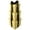 Brown, variant on Homeford Nested Square Gift Boxes, Natural Kraft Brown, 5-inch, 6-inch, 7-inch, 3-piece, 1.5-inch Antique Gold Satin Ribbon