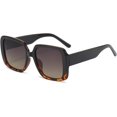 thumbnail image 1 of HAHDAXIA Lunettes de Soleil à Monture Carrée Surdimensionnées pour Femmes, Teintes Rétro Tendance, Protection UV400, 1 of 7