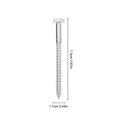 thumbnail image 2 of Iron ABS Toilet Bolts for Fastening Use 1Set Toilet Seat Bolts Replacement, 2 of 4