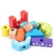 thumbnail image 1 of Bloques De Madera Bloques de construcción ensamblados coloridos juegos de alta diversión de apilamiento de bricolaje para juguetes de niños Tmvgtek libre de BPA, 1 of 9