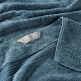 thumbnail image 5 of Superior Derry Solid Egyptian Cotton 4-Piece Bath Towel Set, Sapphire, 5 of 13
