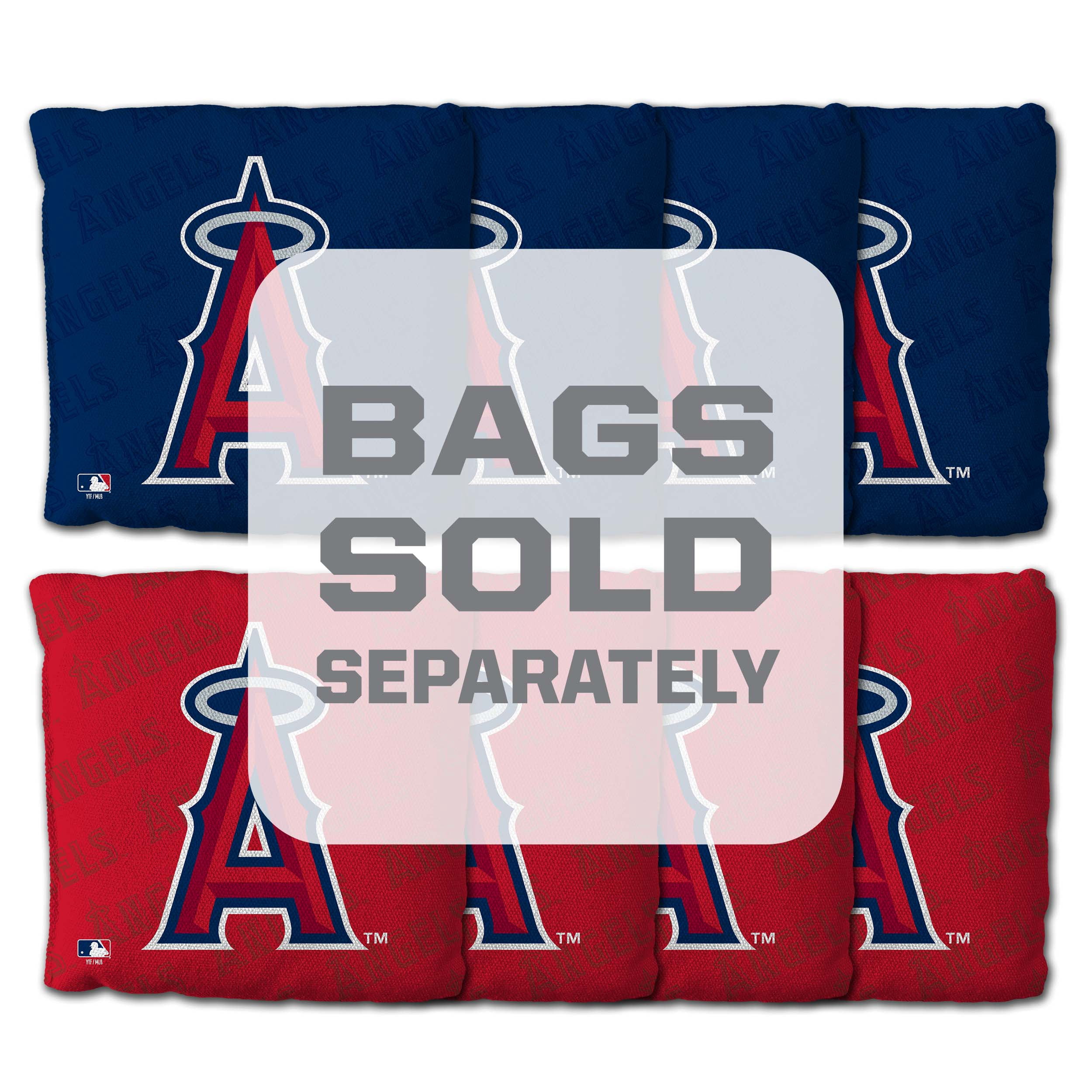 YouTheFan MLB Los Angeles Angels 2' x 4' Cornhole Game No Bags