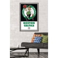 thumbnail image 2 of NBA Boston Celtics - Logo 21 Wall Poster, 22.375" x 34", Framed, 2 of 3