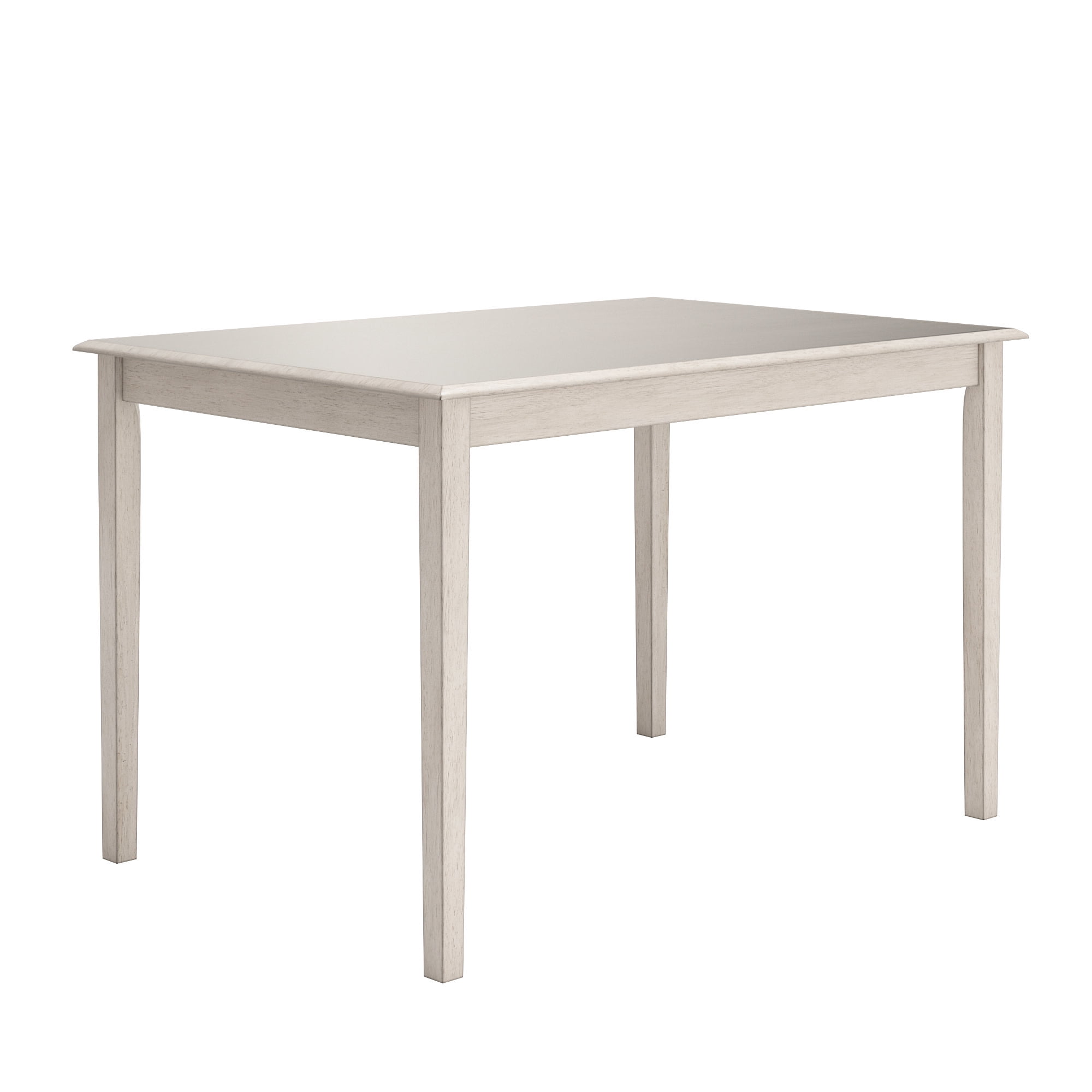 Lexington 5-Piece Wood Dining Set with 4 Mission Back Chairs, White