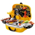 thumbnail image 4 of Children's Portable Toolbox Set, 19-Piece Simulation Maintenance Tools, Screwing Toys, ABS Plastic, 3+ Years, Educational Pretend Play, Boys Gift, Hand-Eye Coordination, 4 of 9