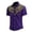 Purple*, variant on RUTAYY Men's Shirts Denim Short Sleeve Casual Button Down with Pocket Turndown Collar Comfortable Daily Wear Classic Stylish Blouse