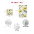 thumbnail image 7 of Yellow Daisy Kitchen Dish Towels for Drying Dishes Set of 4, Farmhouse Country Flower Leaf Plant Wood Grain Waffle Weave Microfiber Hand Tea Bathroom Towels Quick Dry & Absorbent Towel 15.7x23.6, 7 of 7