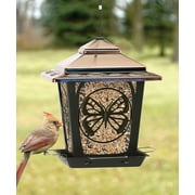 HOPPER STYLE BIRD FEEDER WITH BUTTEFLY DESIGN - Walmart.com - Walmart.com