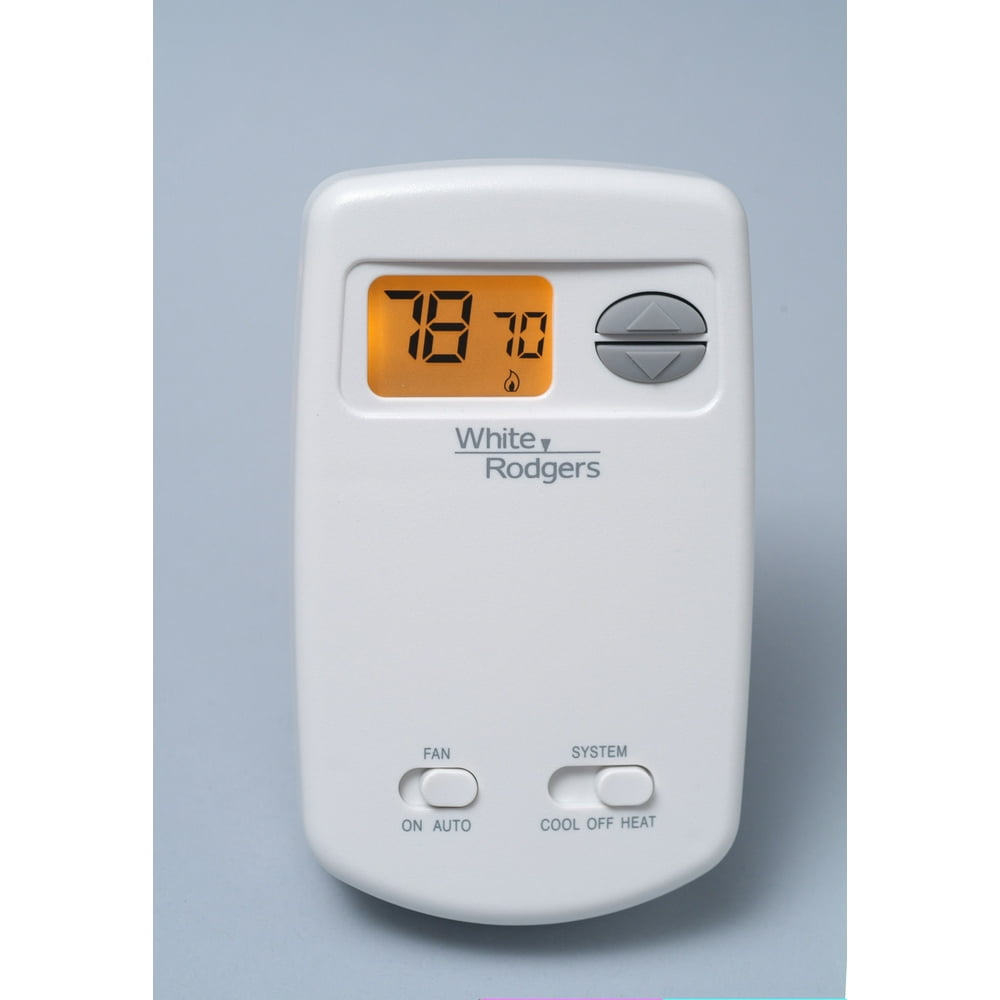 WHITERODGERS 1E78144 Thermostat , 1 H 1 C, Battery , 24VAC Walmart