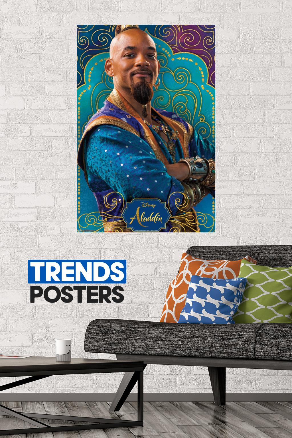 Disney Aladdin - Genie Pose Wall Poster, 22.375" x 34"