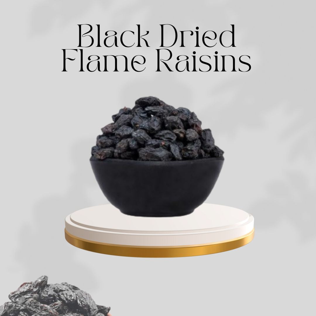 2LB Fresh Black Dried Flame Raisins by Nuts to You | Flame Raisins Seedless, Non GMO, Vegan, Unsulfured | Energy Boost Snack, Perfect for Toppings, Baking, Kids, Adults, Cooking