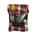 thumbnail image 2 of Cuddl Duds Women's 2 Piece Henley Sweater Knit Lounge & Sleep Set (Red Plaid, XL), 2 of 3
