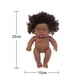 thumbnail image 3 of Reborn Black Baby Doll con pelo rizado Vinilo Kid Play House Toy (Q8-006) Ehuebsd libre de BPA, 3 of 8