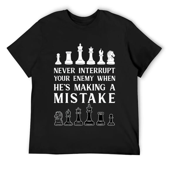 Funny Pieces Of Chess Board Game Lover Sayings Gift Men Kids T-Shirt Black