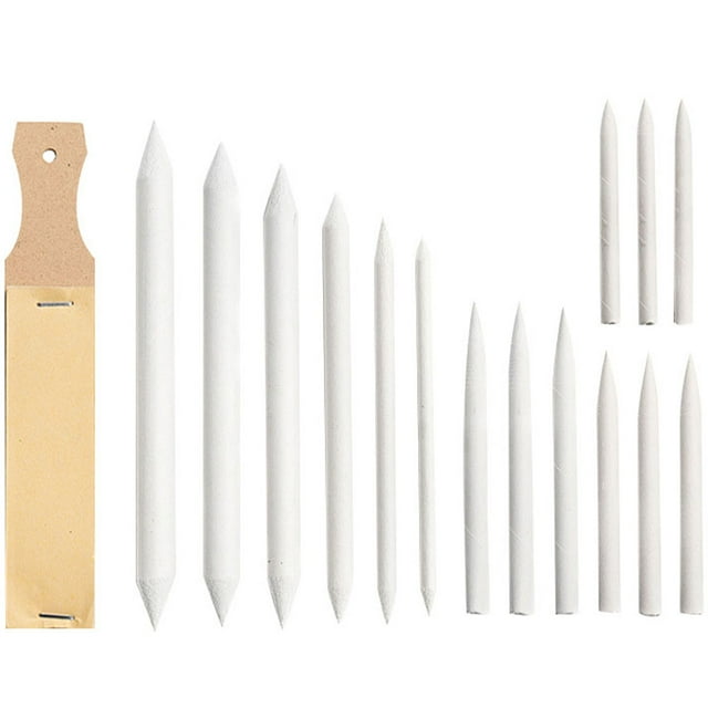 1 Set/16pcs Drawing Sketching Blending Stumps Kit Shading Tools for Drawing