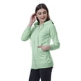 thumbnail image 4 of Moomaya Womens Zip Up Hoodie Full Sleeves Top w/ Pockets Casual Hoodies, 4 of 9