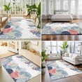 thumbnail image 4 of 3'x5' Area Rugs, Coastal Starfish Indoor Outdoor Area Rug for Living Room Bedroom, Ocean Weeping Coral Beach Conch Washable Bathroom Rugs Kitchen Floor Carpet Mats Home Decor Aesthetic, 4 of 8