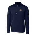 thumbnail image 2 of Men's Cutter & Buck  Navy Toledo Mud Hens Big & Tall Traverse Stretch Quarter-Zip Top, 2 of 3