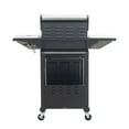 thumbnail image 3 of Spaco 37,000 BTU Propane Grill with Side Burner, 3 Burner Barbecue Grill Stainless Steel Gas Grill, Cooking Barbecue Grill for Outdoor as Patio, Deck, Backyard, Black and Silver, 3 of 16
