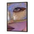 thumbnail image 3 of Designart 'Venetian Mask On Female Face' Modern Framed Canvas Wall Art Print, 3 of 5