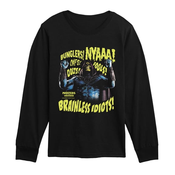 Masters Of The Universe - Skeletor Fools - Youth Boys Long Sleeve Graphic T-Shirt