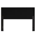 thumbnail image 5 of Home Design Gretna Queen Wingback Tufted Upholstered Headboard with Nailhead Trim, Black, 5 of 5
