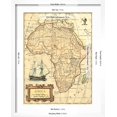 thumbnail image 5 of Art.com Africa Map Art Print by Vision Studio, White Frame Wall Art, 17" x 21", 5 of 5