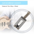 thumbnail image 3 of 24 Piezas Juego Plano Selleta de Puente de Guitarra Electrica para Reemplazo de Guitarra Strat Tele, 3 of 8