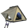 thumbnail image 1 of Overland Vehicle Systems Tent 18119935 LD TMON; Car Top; Sleeps 1-2 Adults; 600D Rip Stop Material; Clamshell Hard Shell Fold Storage; Glaze Window; With Removable Rainfly/3 Optional Entry Points, 1 of 21