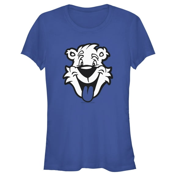 Junior's ICEE Bear Big Smile  Graphic Tee Royal Blue Small