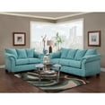 thumbnail image 6 of Roundhill Furniture Aruca Sensations Microfiber Pillow Back Sofa, 6 of 11