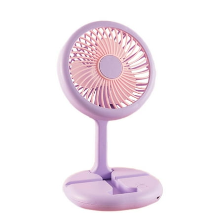 

Avdolw Foldable USB Rechargeable Handheld Small Fan with Cell Phone Stand and Desktop Stability - Energy-Saving Low Noise and Multi-Angle Breeze for Your Convenience.