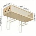 thumbnail image 3 of HomeKingdee Bathroom Shelves Over Toilet,Floating Shelves Wall Mounted, Wire Storage Basket, Floating Shelf for Kitchen, Bathroom Storage Organizer, 3 of 6