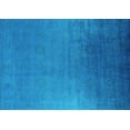 thumbnail image 1 of Ahgly Company Machine Washable Indoor Rectangle Persian Turquoise Blue Bohemian Area Rugs, 5' x 8', 1 of 4