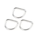 thumbnail image 1 of Anillos en D de acero inoxidable BLESIY 42mmx34mmx6mm, 1 of 8
