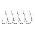 thumbnail image 2 of Anzuelo de pesca perfecl Swimbait ponderado 5 piezas acero al carbono 2g, 2 of 8