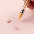 thumbnail image 5 of Rhinestone Picker Dotting Pen, Dual-ended Rhinestone Gems Crystals Studs Picker Wax Pencil Pen Crystal Beads Handle Manicure Nail Art DIY Decoration Tool, 5 of 5