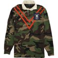 thumbnail image 1 of Polo de rugby Ralph Lauren Camo Surplus para hombre, verde, extragrande, 1 of 1