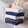 thumbnail image 5 of Jessy Home 12 Pack White Hand Towel Set 16"x31" Soft Highly Absorbent Quick Dry Bathroom Bath Hand Towels Microfiber Plush Towels, 5 of 6