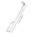 46cm Stainless Steel Charcoal Ash Rake BBQ Ash Tool Rake Poker for