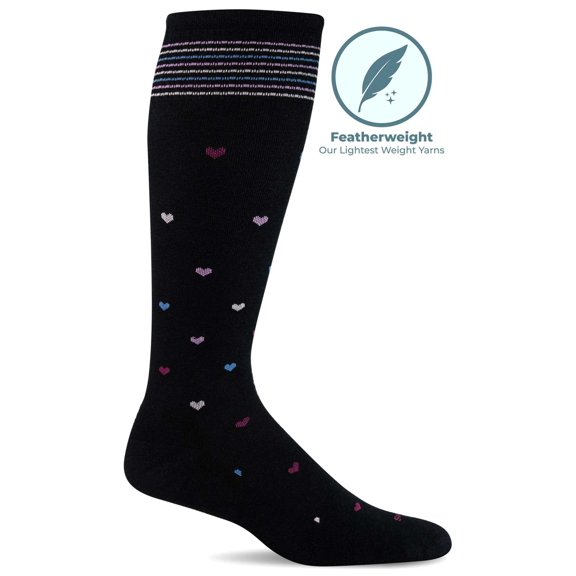 Sockwell Women's Full Heart Moderate Knee-High Socks