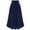Navy, variant on Spring Tops for Women Maxi Skirts for Women under $10 Women's Sexy Party Chiffion High Waist Lace-up Hip Long Skirt