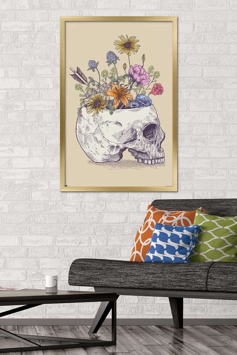 Rachel Caldwell - Crâne de fleur