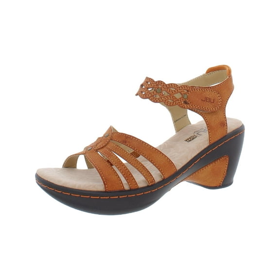 JBU by Jambu Womens Mila Faux Leather Perforated Pumps