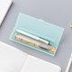 thumbnail image 3 of Translucent Matte Stationery Box Multi-functional Storage Pencil Box Student Stationery Box, 3 of 3