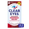 Clear Eyes Maximum Red Eye Relief Lubricant Eye Drops, Daily Use, 0.5 fl oz
